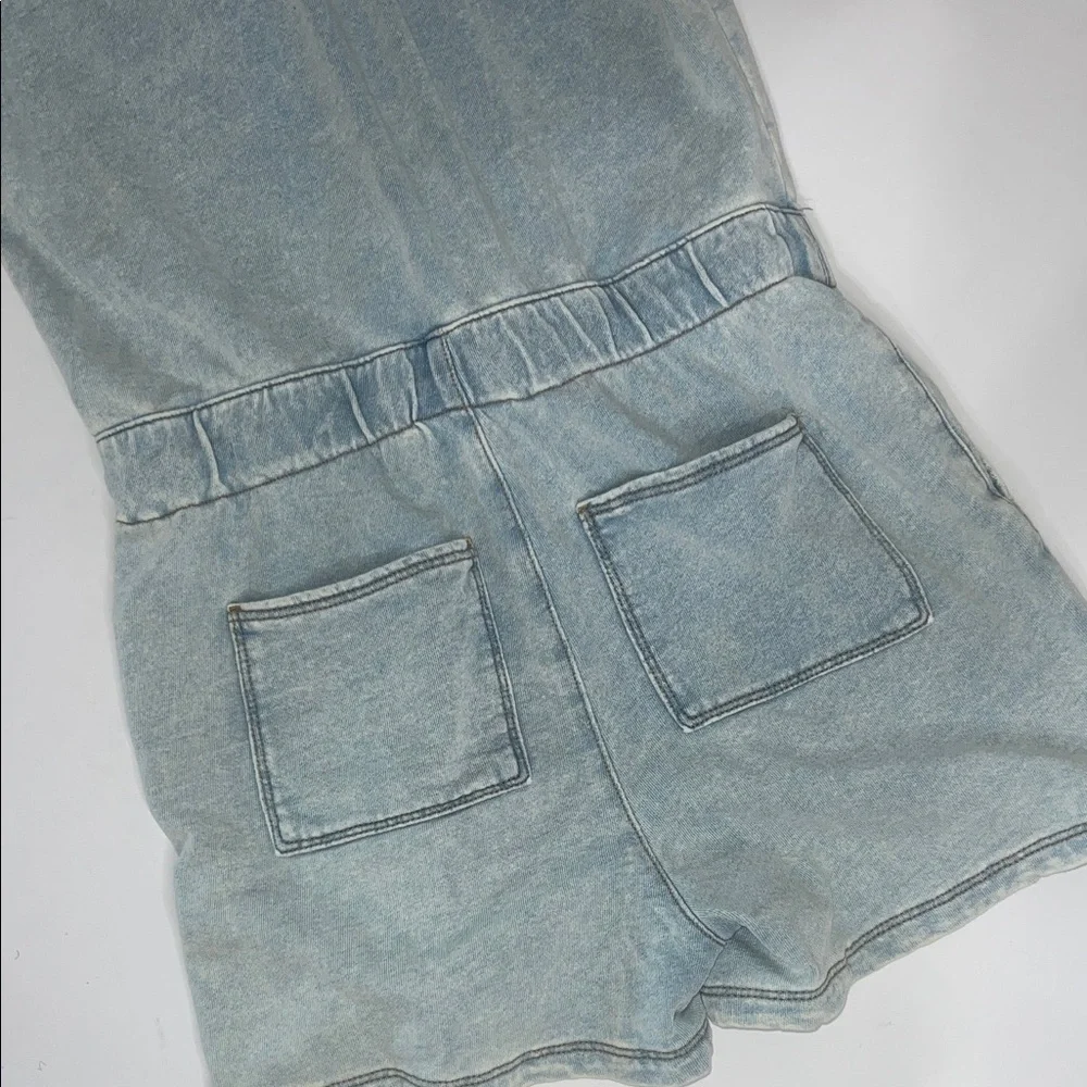 Natural Reflections Denim Romper Women's XS - Picture 10 of 10